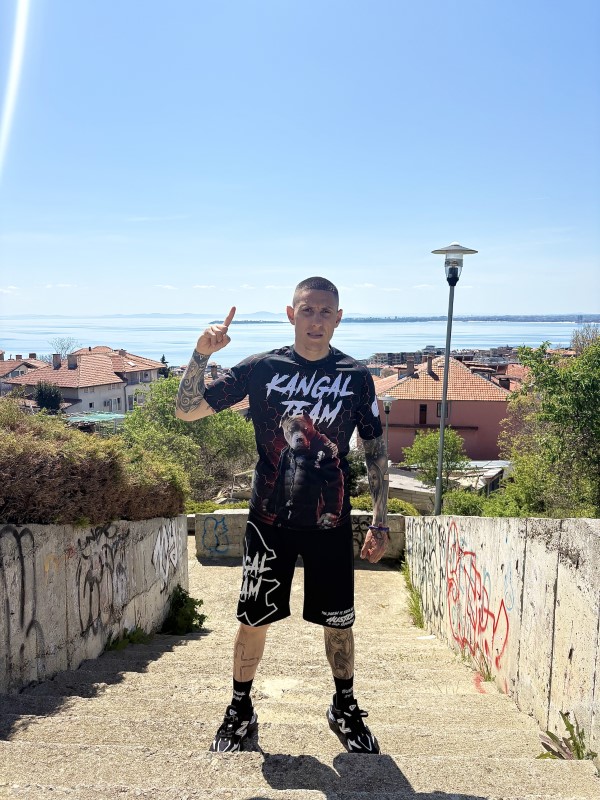 Рашгард KANGAL TEAM къс ръкав