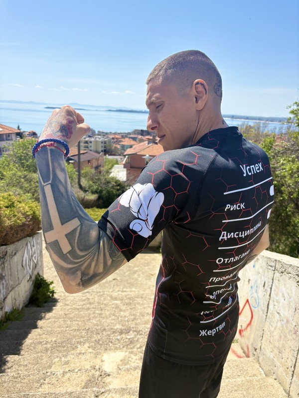 Рашгард KANGAL TEAM къс ръкав